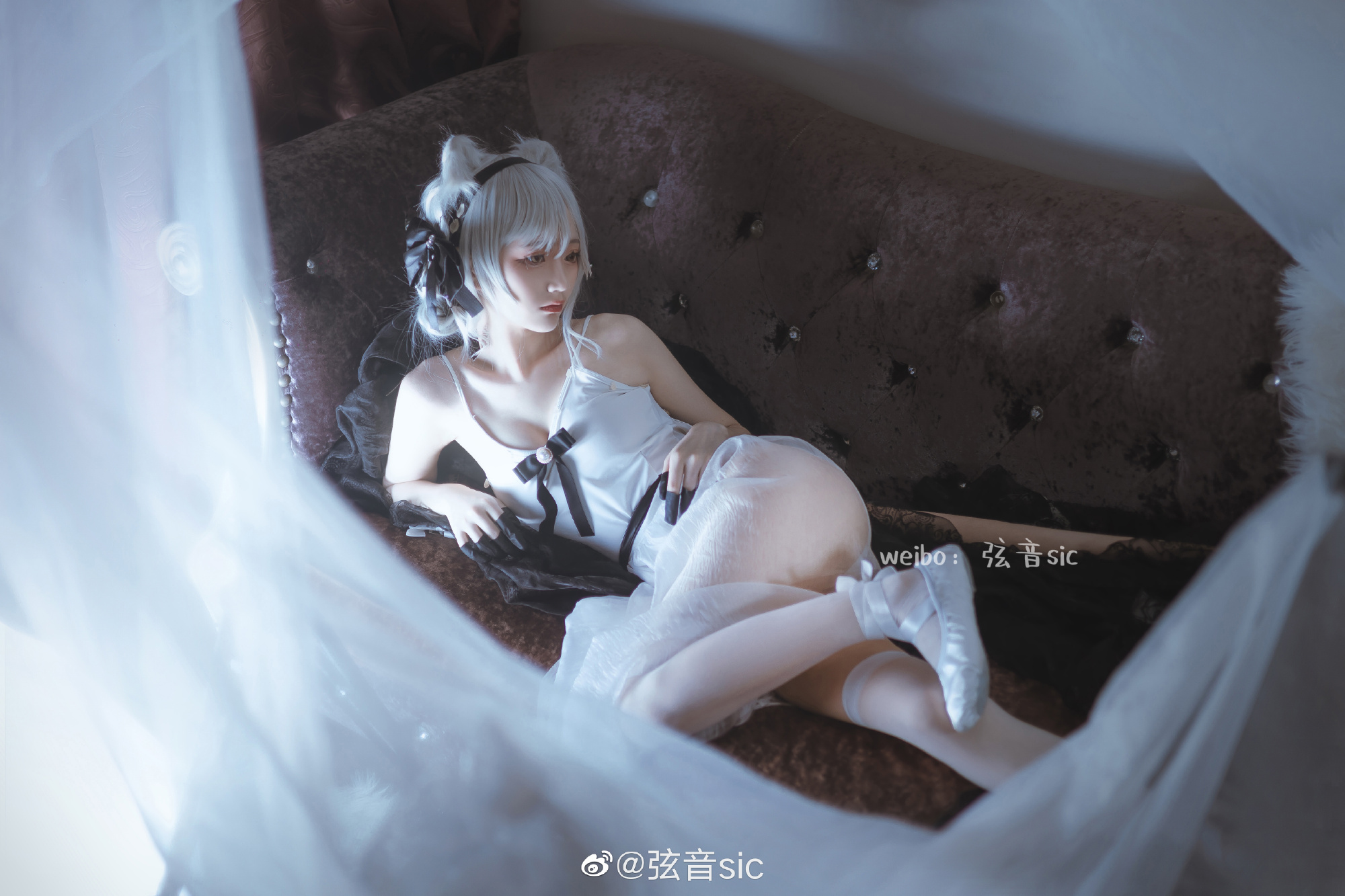 这套芭蕾又是早早做完衣服就开摆了捏 明日方舟 林雨霞