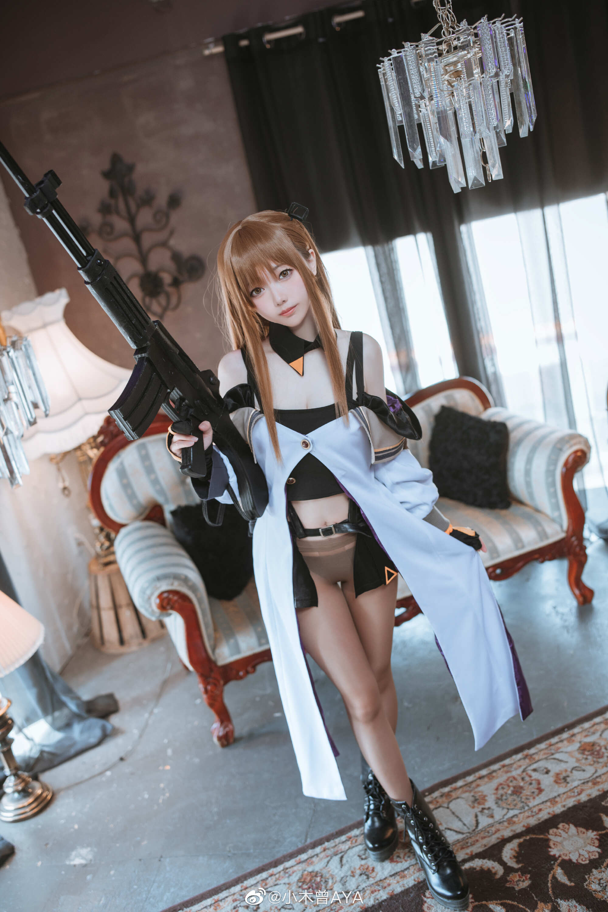 屯了好多年才拍的过气老婆，发夹忘戴了抱歉 少女前线