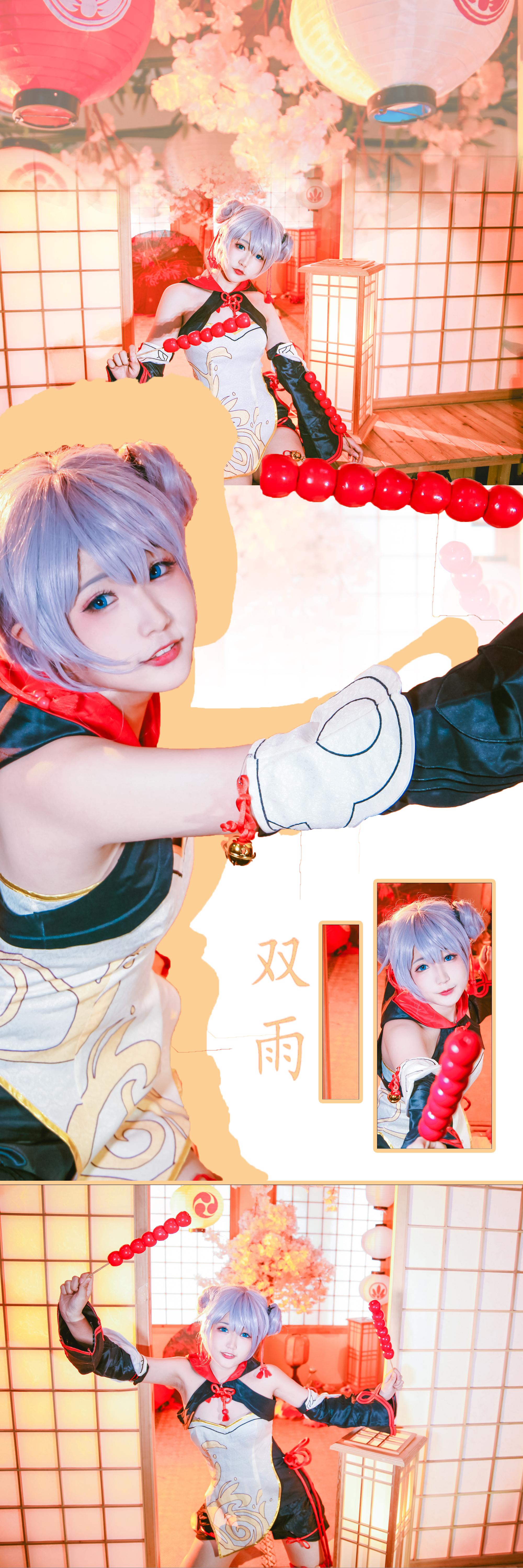 NO.16-八重樱COS游戏御姐德莉莎崩坏3 NO.16-八重樱COS游戏御姐德莉莎崩坏3