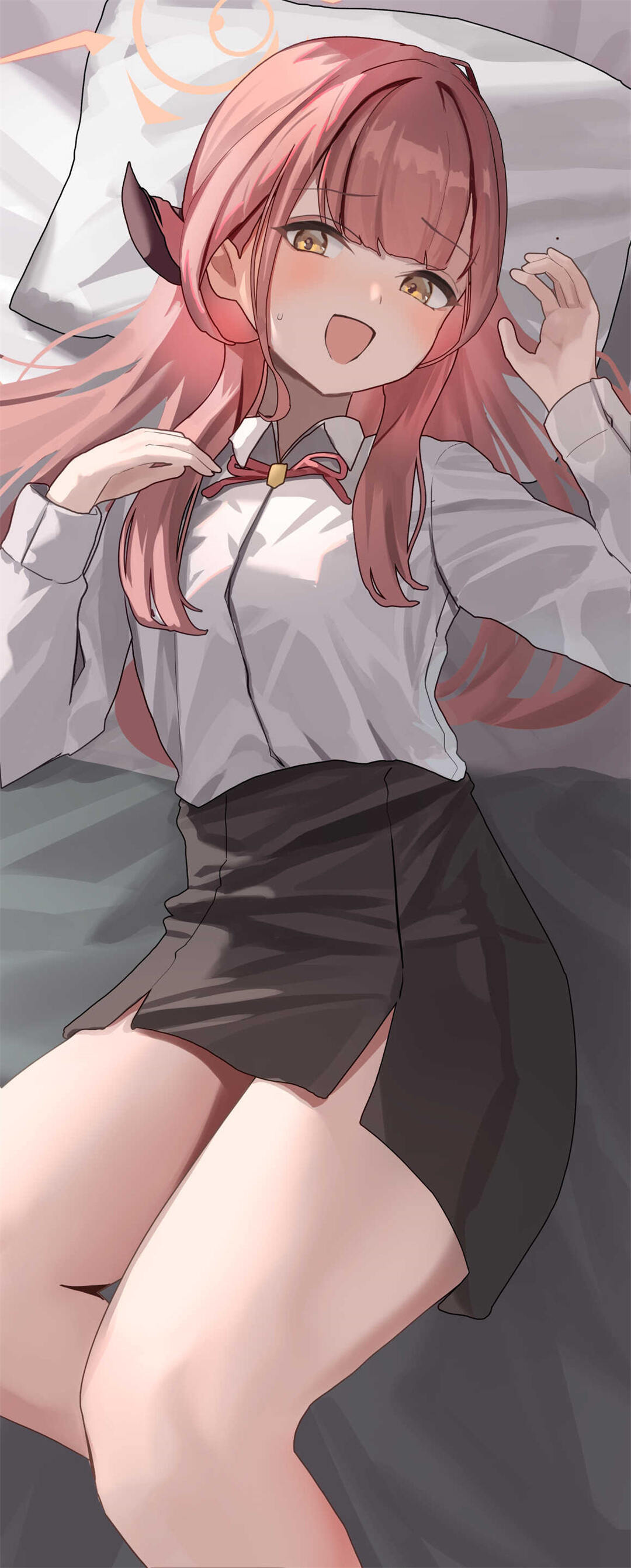 清河海风溶溶月色,共赏之人就在身侧