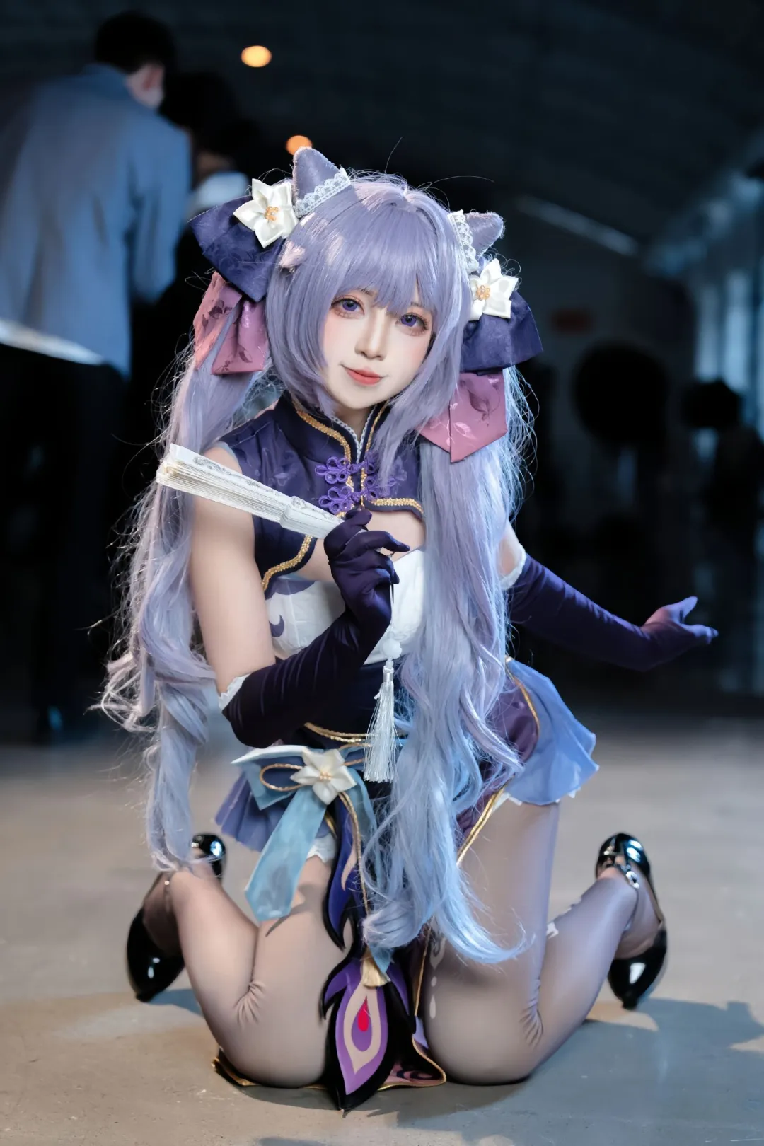 半跪式桃花刻晴,绫华雪糕特写,甜甜的芙宁娜小蛋糕~