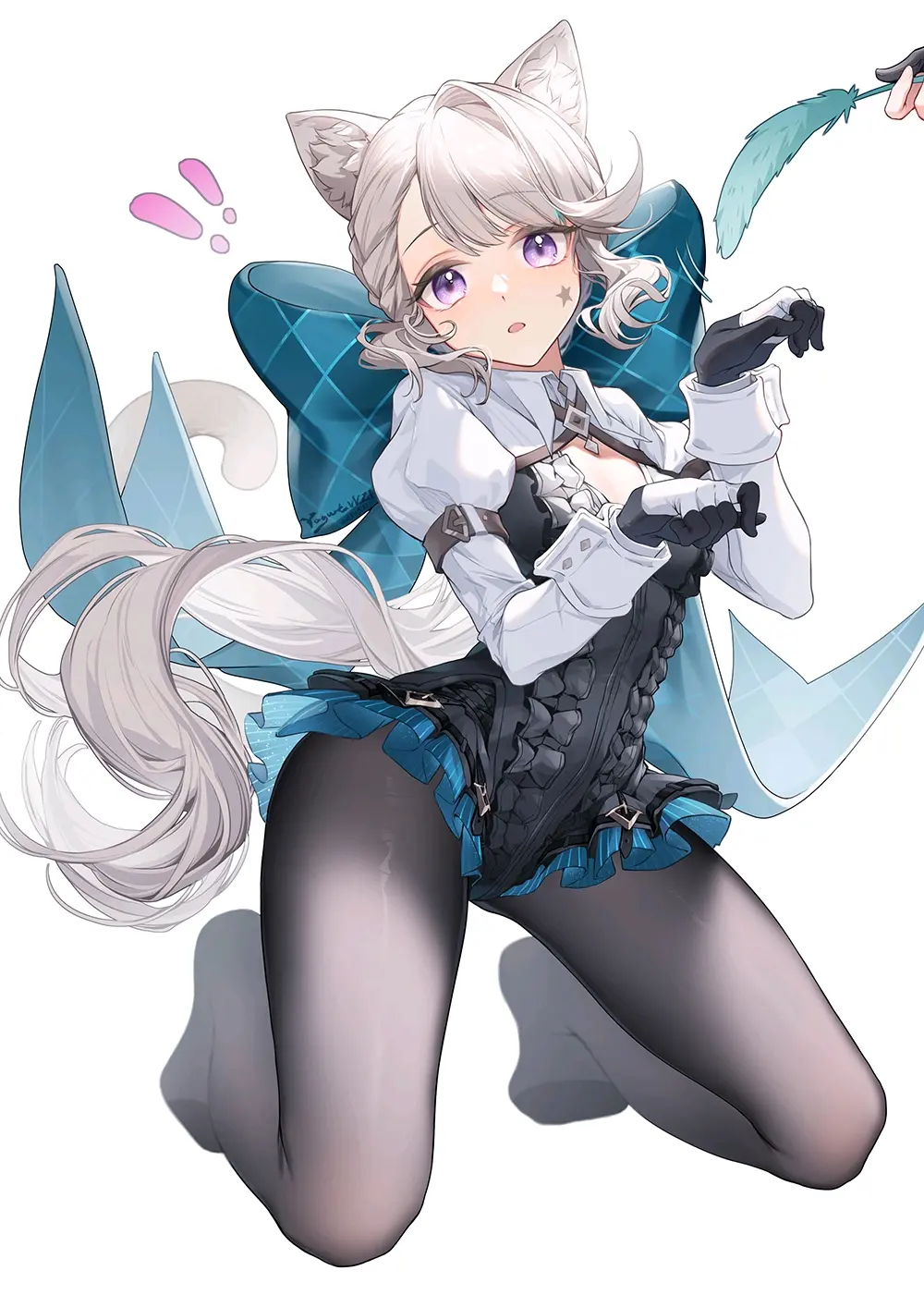 怎么这喵可爱♡ – 猫耳女子插画特辑