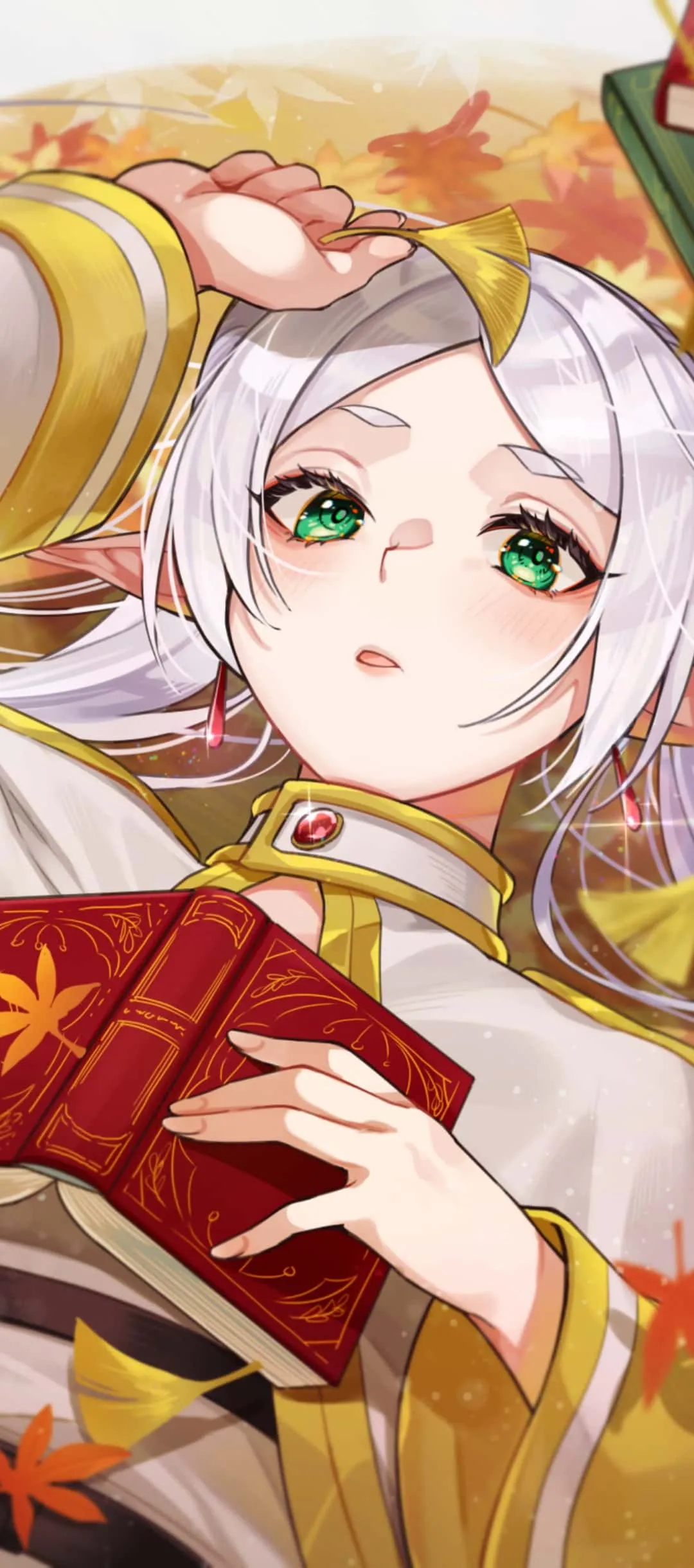 动漫美图 | 要先感到幸福,才能看到玫瑰