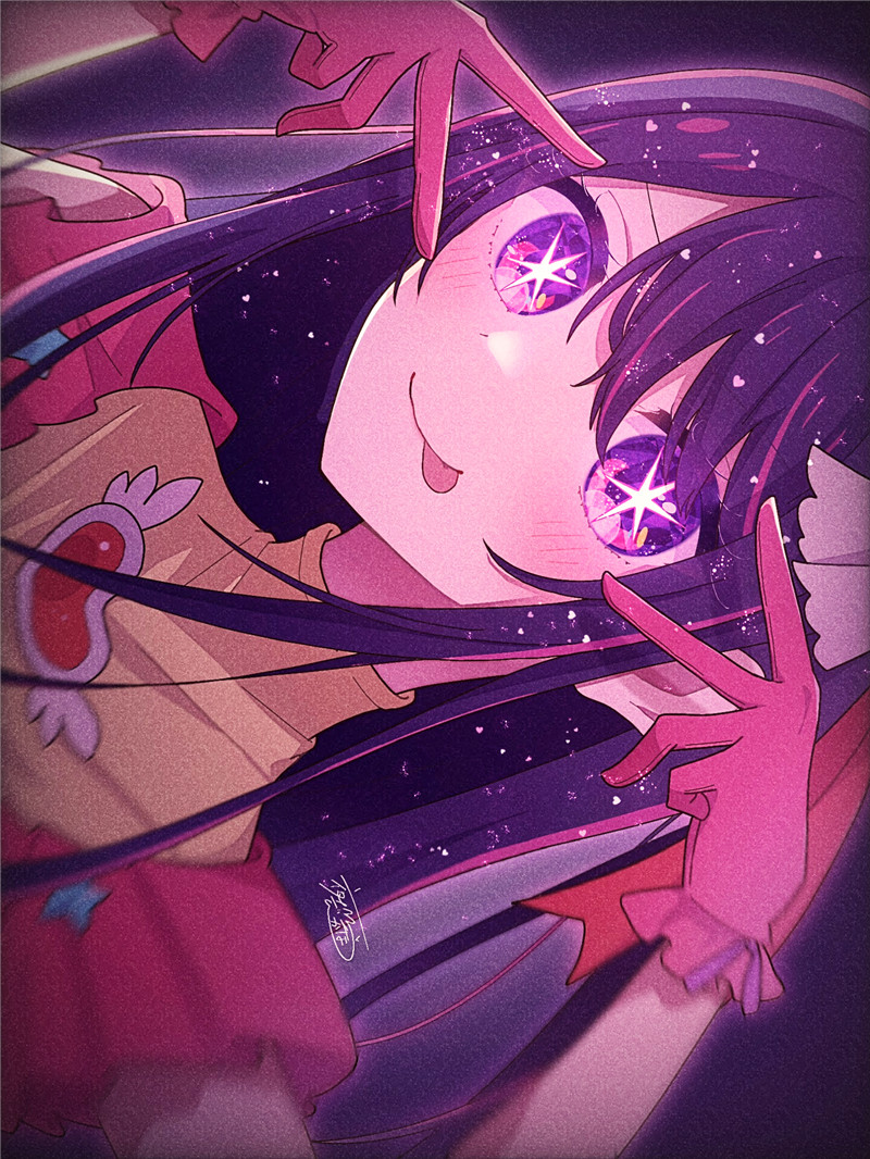 我推的孩子星野爱图集原画二创插画高清手机电脑动漫壁纸图片素材