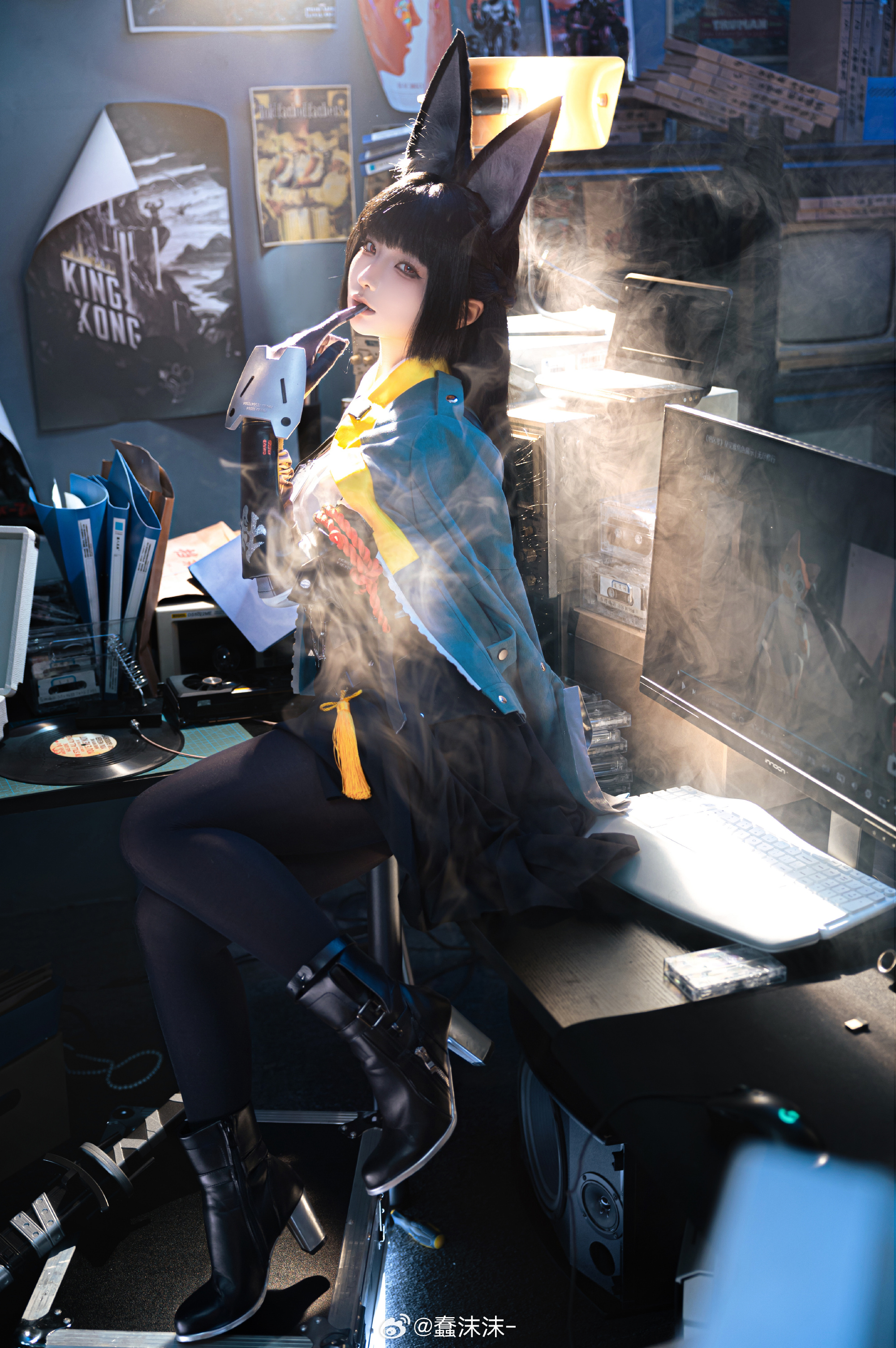 COSPLAY | 蠢沫沫与星见雅竟集体 “穿越” 绝区零