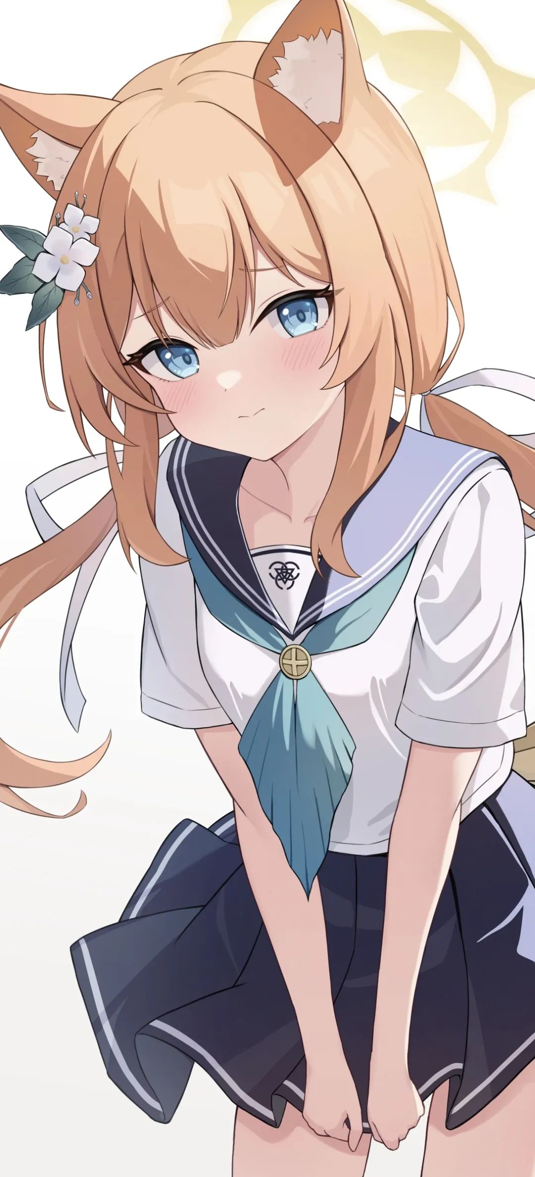 二次元壁纸 | 一程山水,一程风景,心若向阳,处处是暖