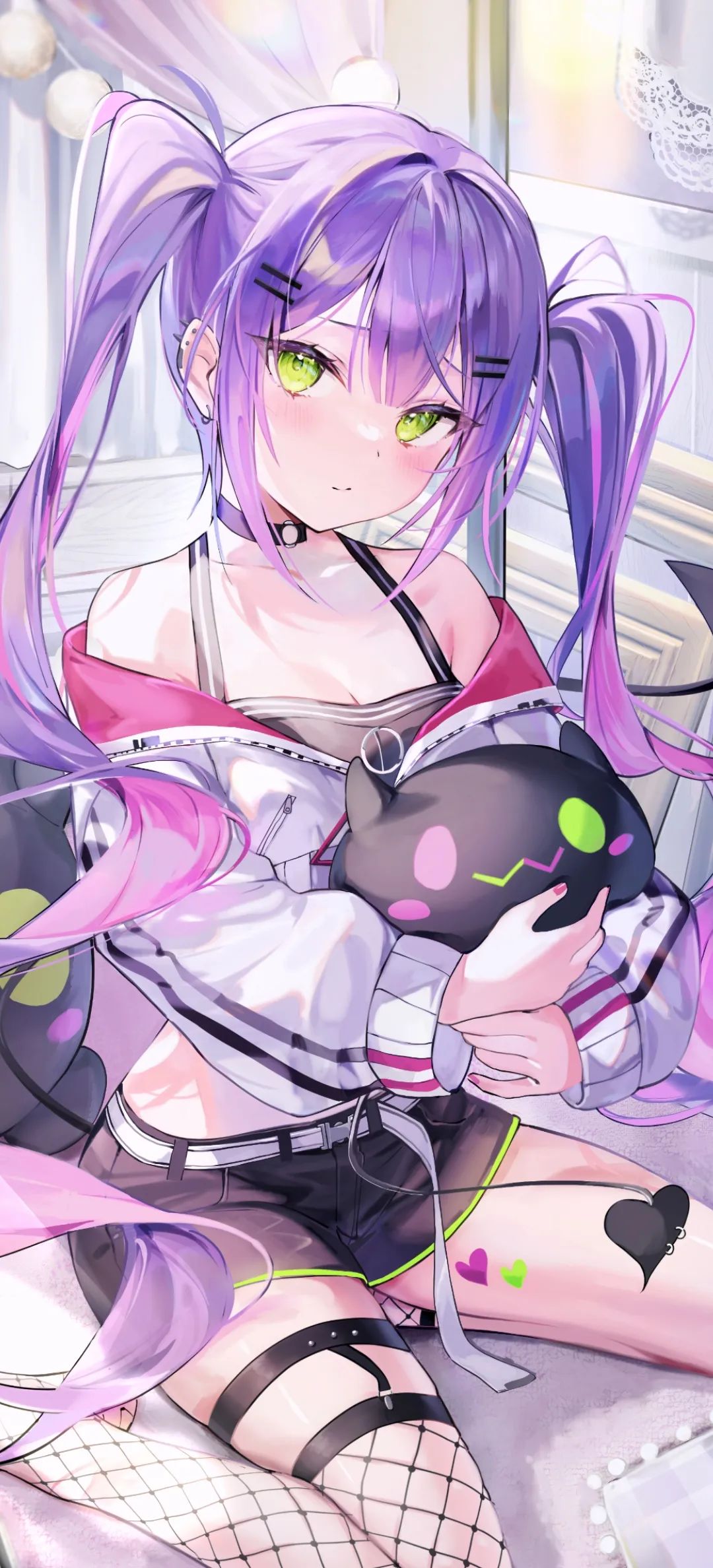 动漫壁纸 | 蜻蜓点水的瞬间，涟漪里藏着夏天的心事