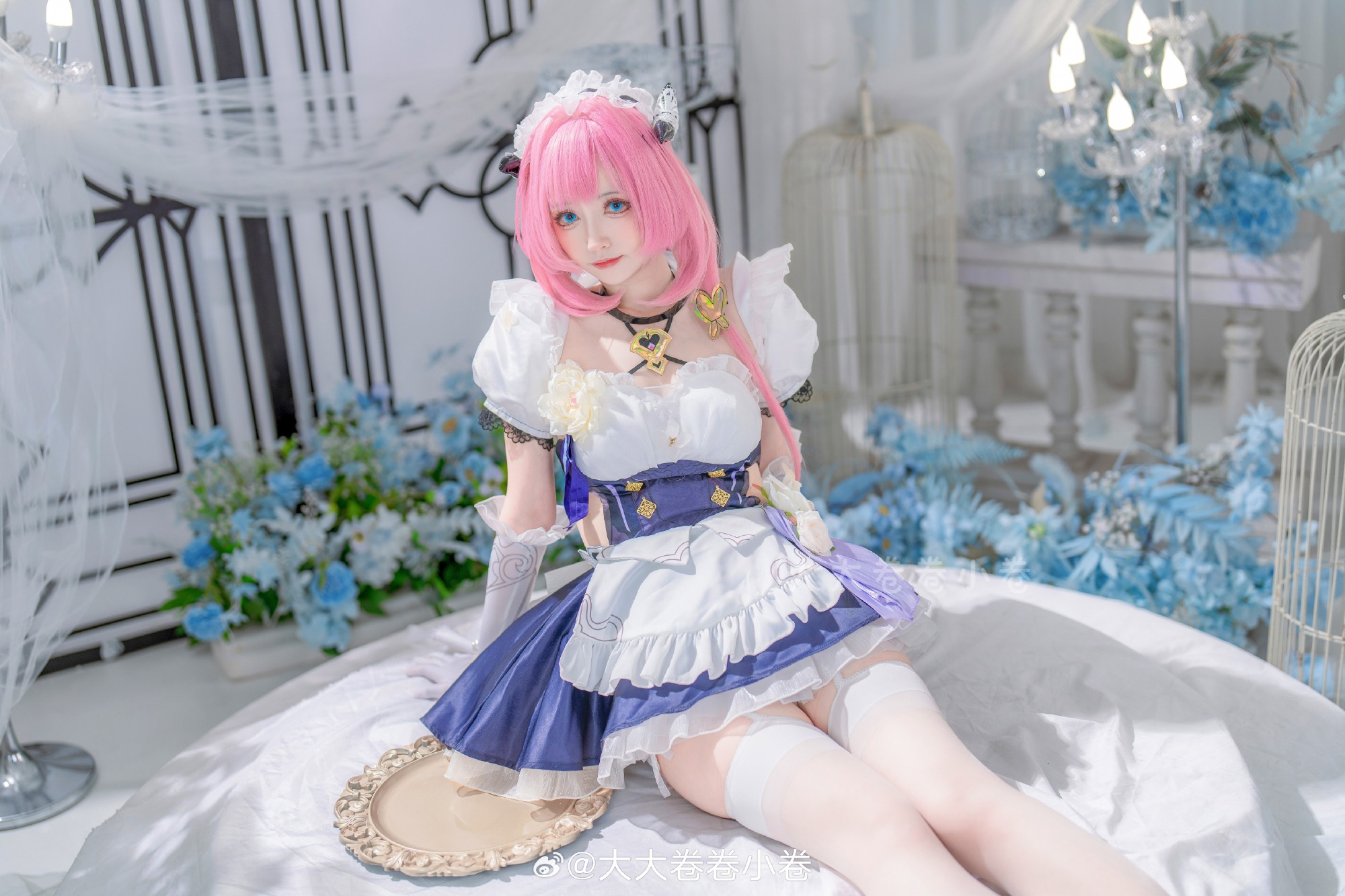 Cosplay | 嗨想我了嘛!宇宙第一美少女爱莉希雅来了哦❤️~