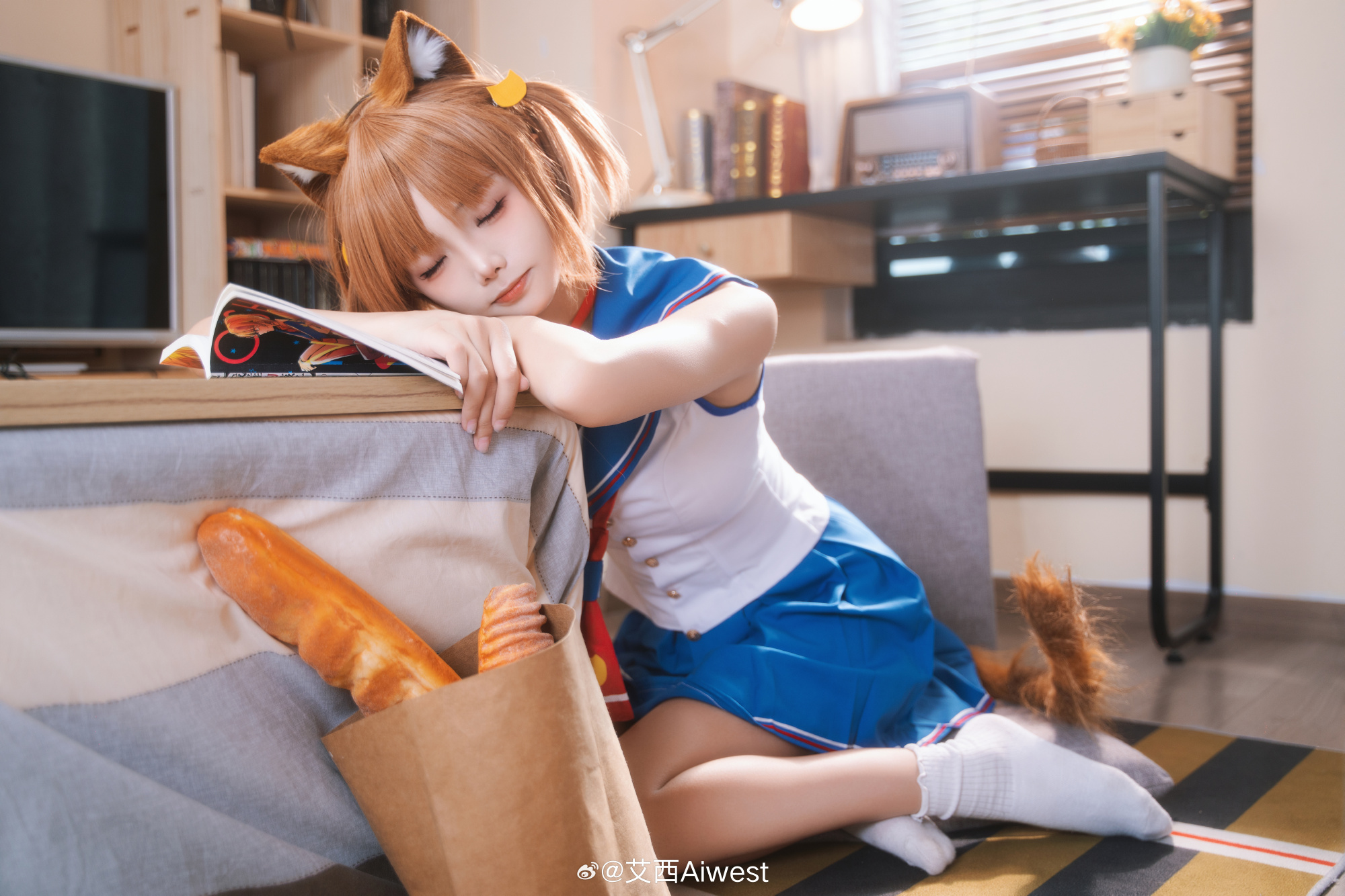 Cosplay|要说什么设定是我最最喜欢的,当然是无敌是猫娘+女仆!