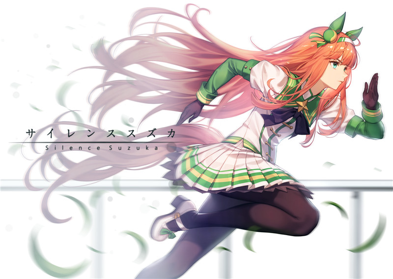 赛马娘系列角色无声铃鹿相关图集原画p站pixiv插画壁纸图片素材