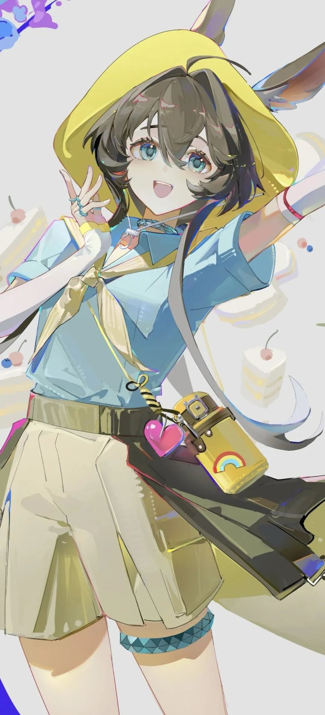 动漫壁纸 | 柳梢扫过水面，把皱巴巴的念，荡成了圆