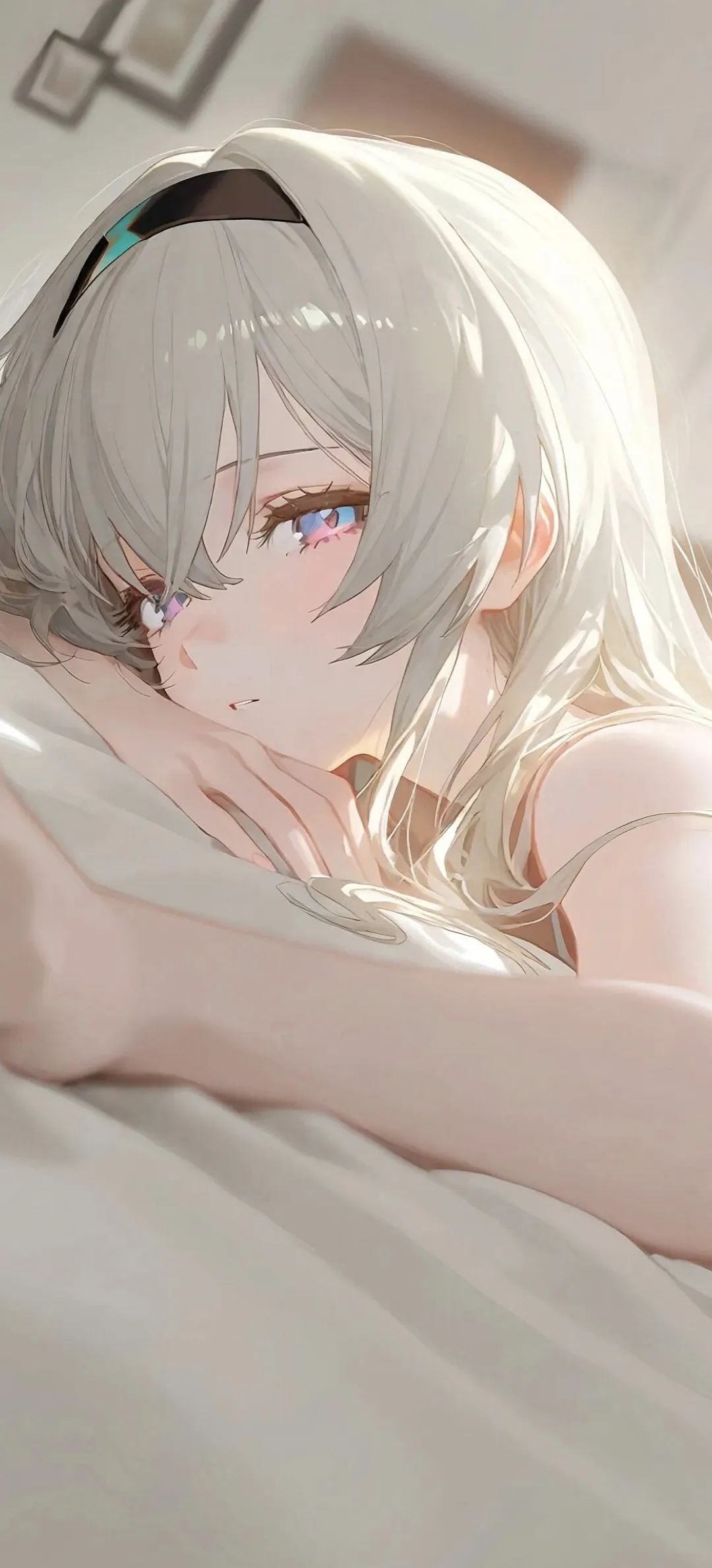 动漫壁纸 | 雨滴坠入心湖,漾开无声的温柔回响