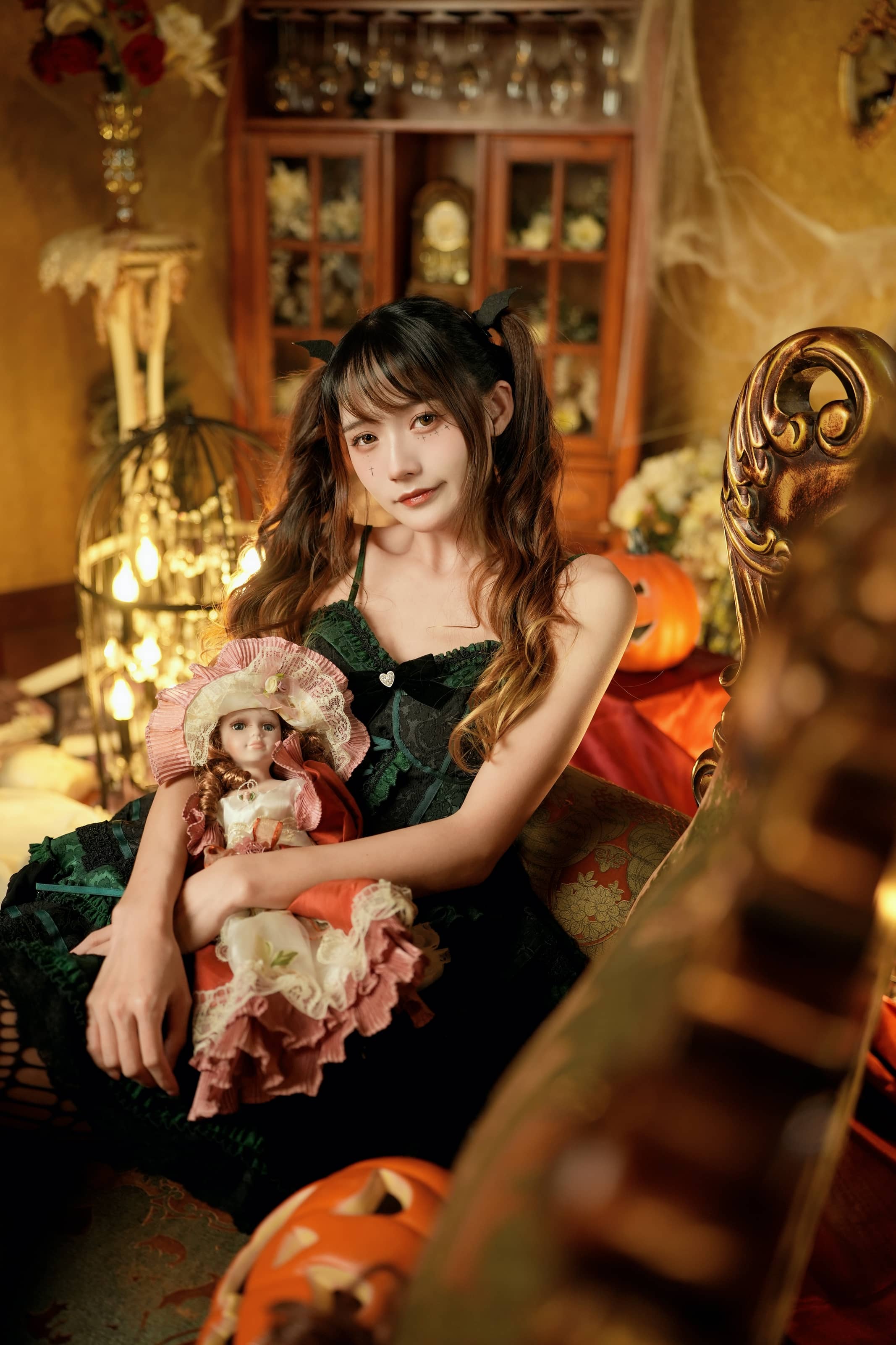 兔子Zzz不吃胡萝卜 可爱又迷人的反派角色,揭秘暗黑童话主题写真拍摄全流程