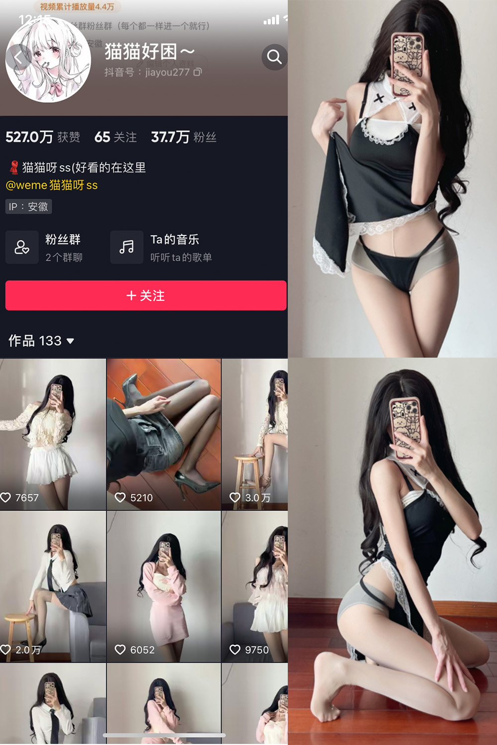 抖音 猫猫好困 微密圈 NO.011期