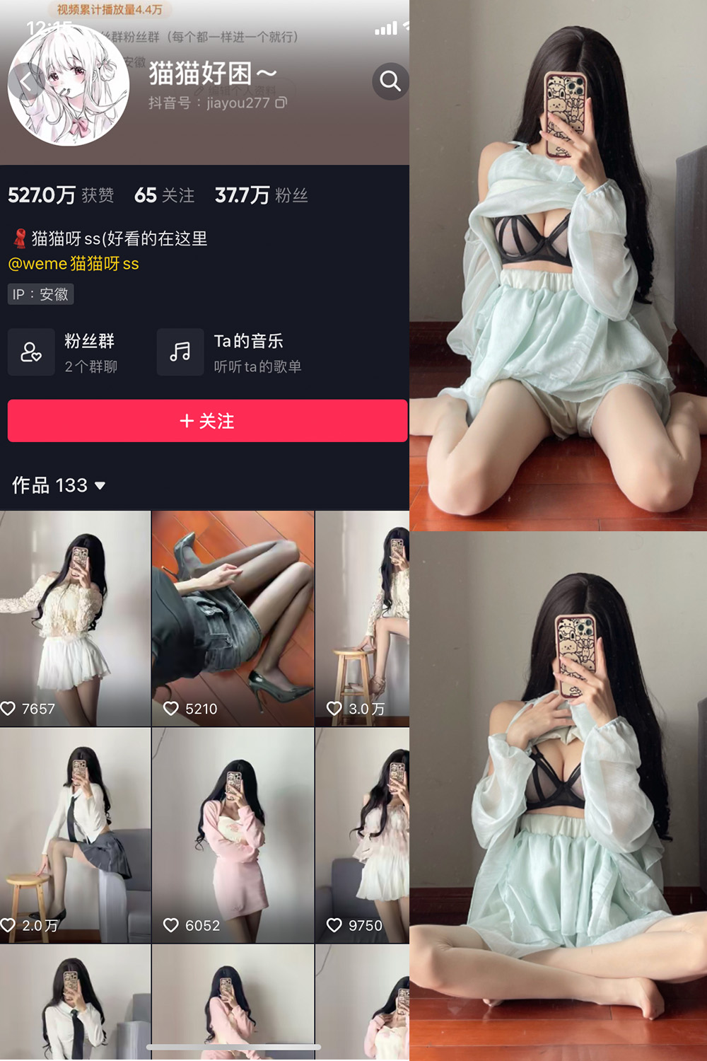 抖音 猫猫好困 微密圈 NO.015期