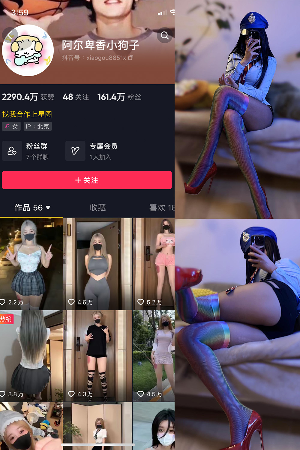 抖音 阿尔卑香小狗子 微密圈 NO.031期 更新至：2023.10.11