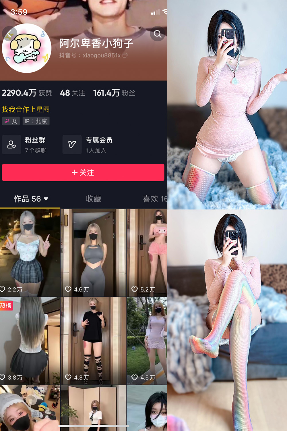 抖音 阿尔卑香小狗子 微密圈 NO.035期 更新至：2023.10.23