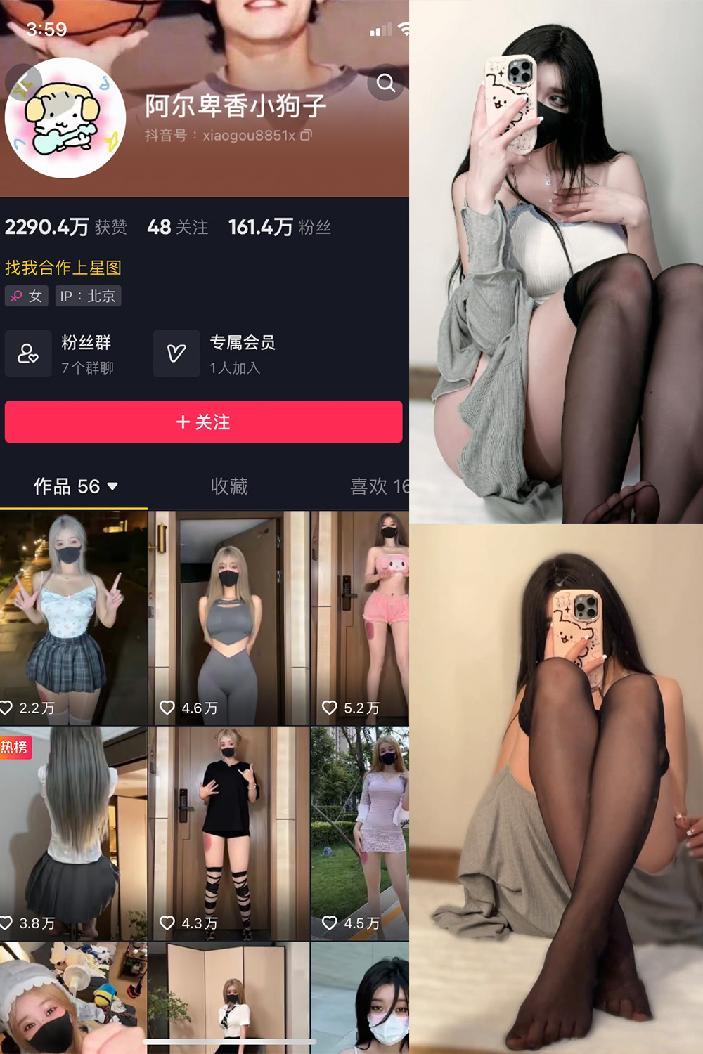 抖音 阿尔卑香小狗子 微密圈 NO.042期 更新至:2024.1.24